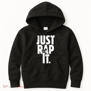 Just Rap It Cool Gift For Rapper And Hip Hop Lover Kids Hoodie
