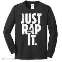 Just Rap It Cool Gift For Rapper And Hip Hop Lover Kids Long Sleeve Shirt thumb 0