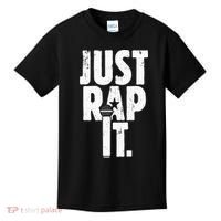 Just Rap It Cool Gift For Rapper And Hip Hop Lover Kids T-Shirt thumb 0