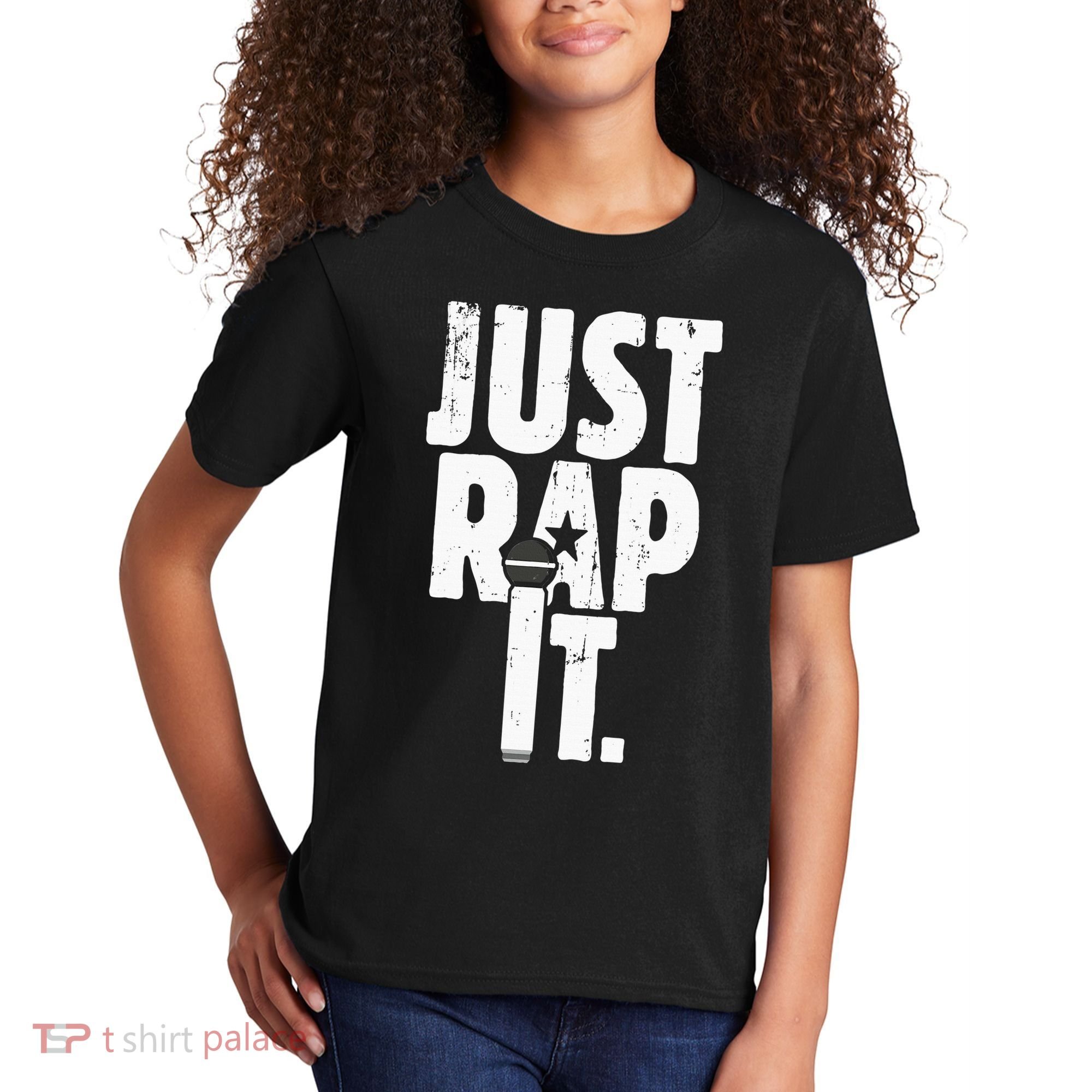 Just Rap It Cool Gift For Rapper And Hip Hop Lover Kids T-Shirt
