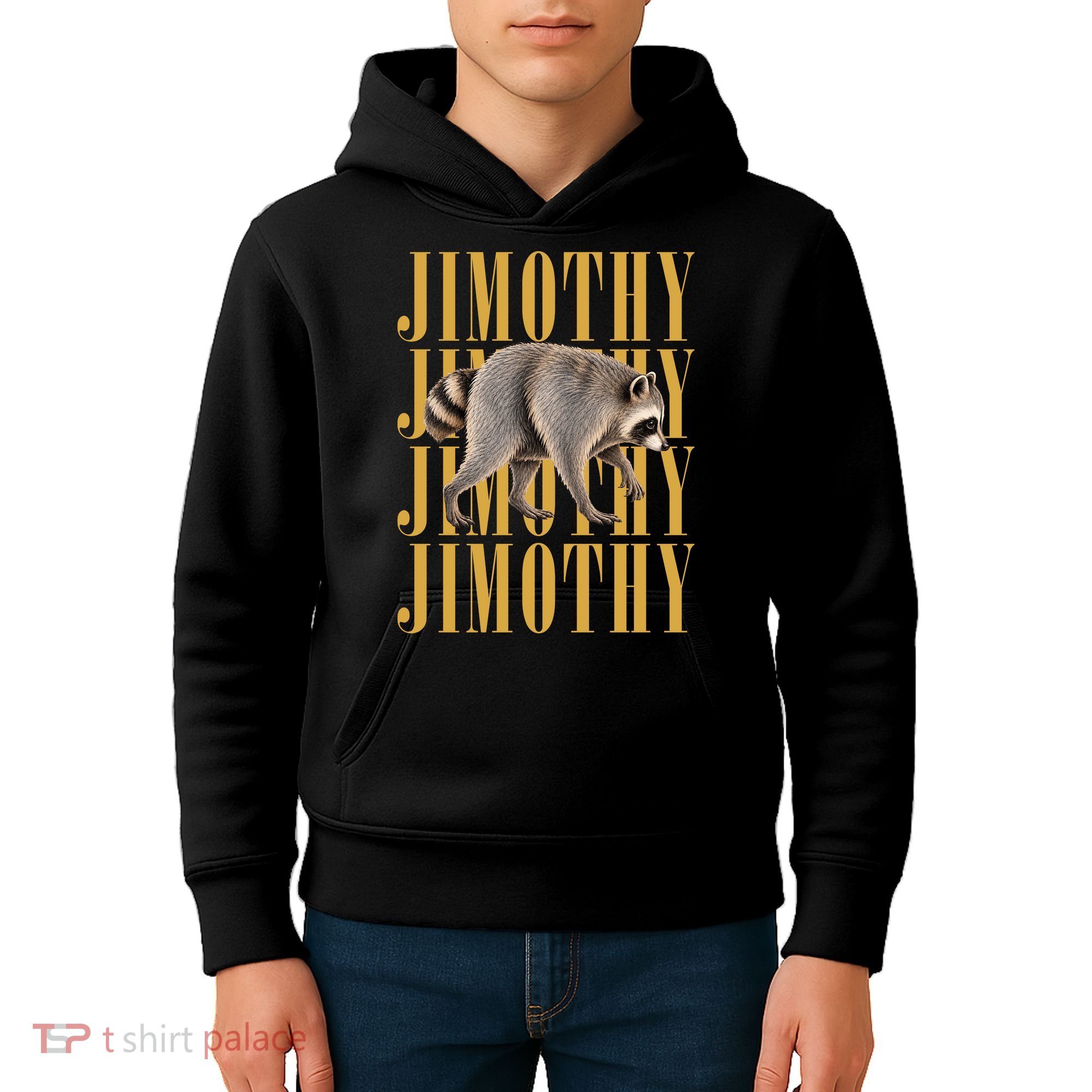 Jimothy Raccoon Kids Hoodie