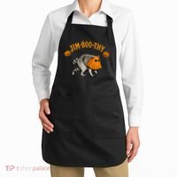 Jimothy Raccoon Jim-Boo-Thy Halloween Apron thumb 2