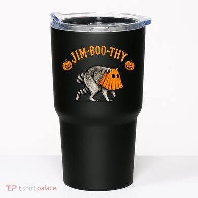 Jimothy Raccoon Jim-Boo-Thy Halloween Tumbler