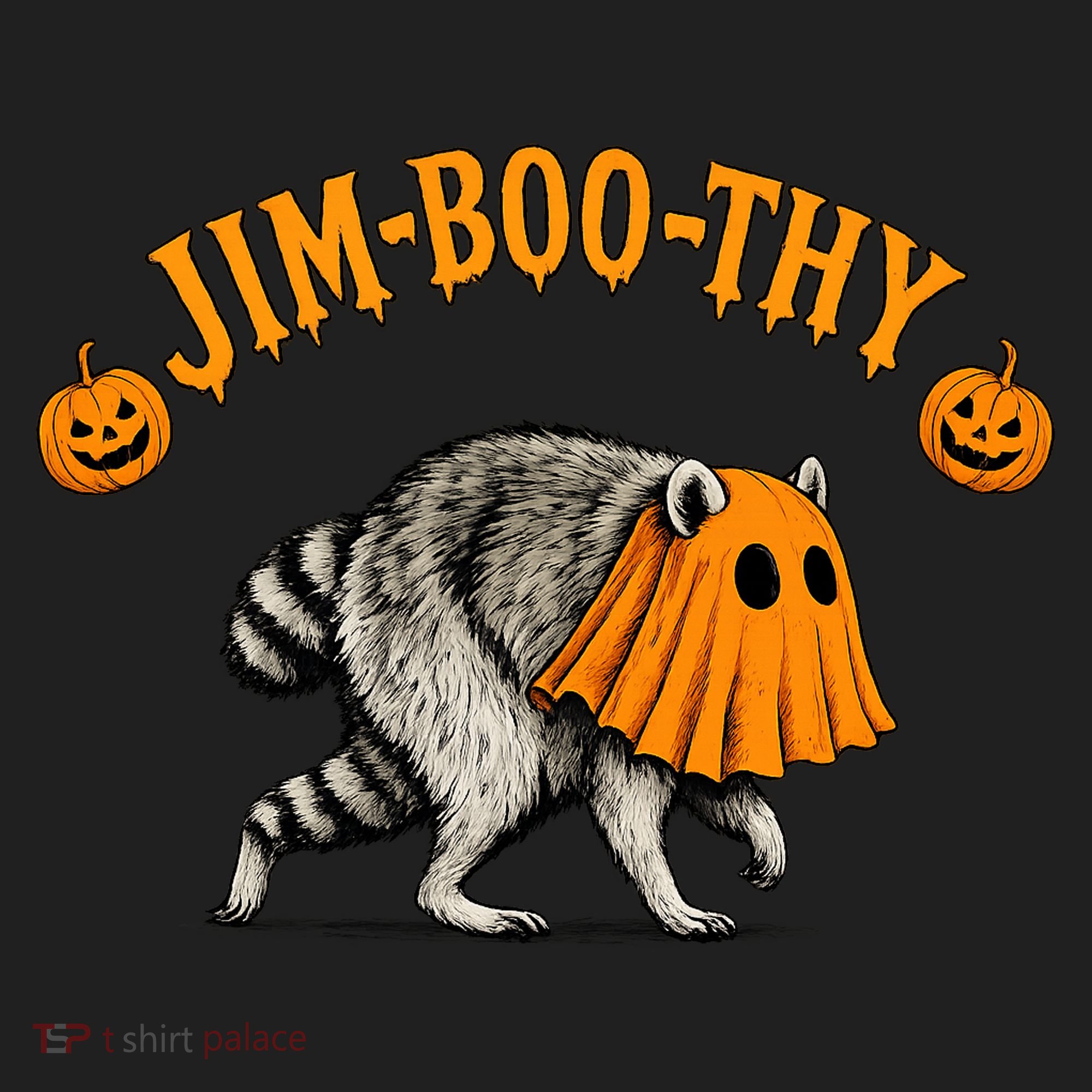 Jimothy Raccoon Jim-Boo-Thy Halloween Tumbler