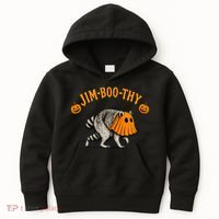 Jimothy Raccoon Jim-Boo-Thy Halloween Kids Hoodie thumb 0