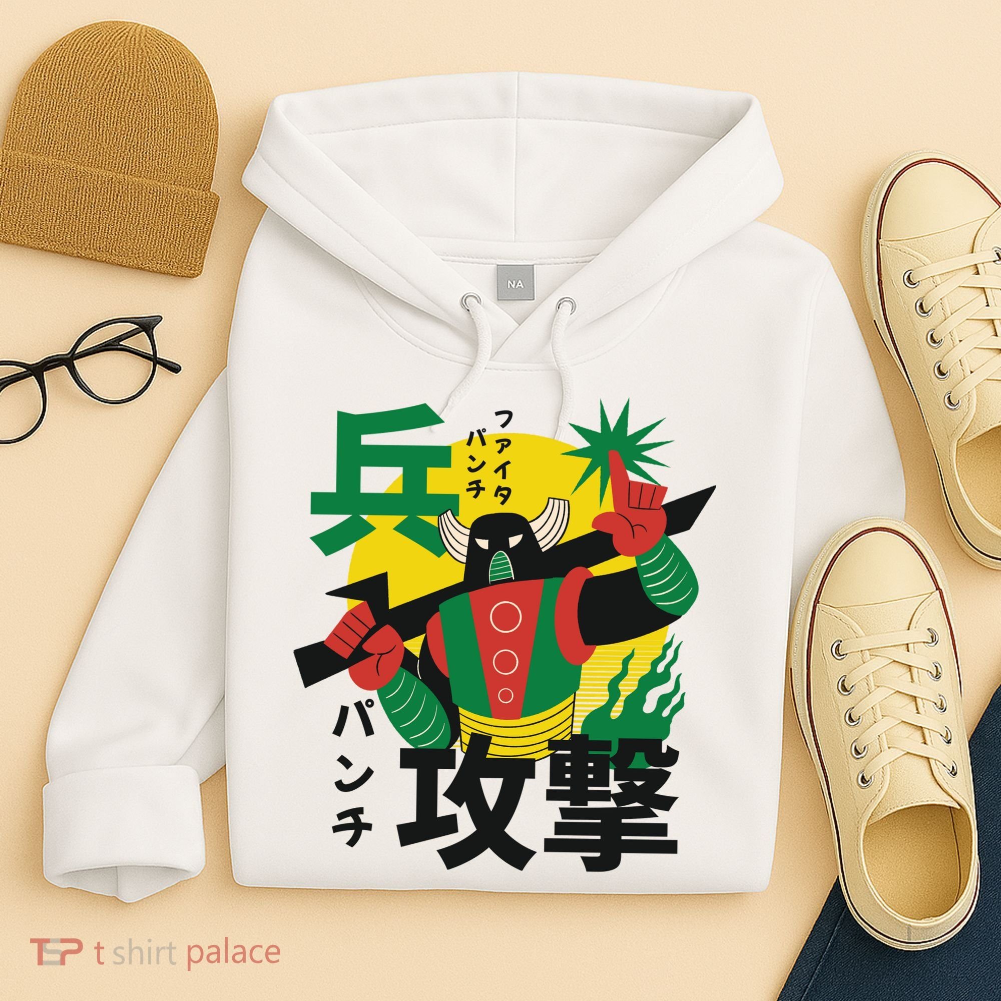 Japanese Robot Hoodie