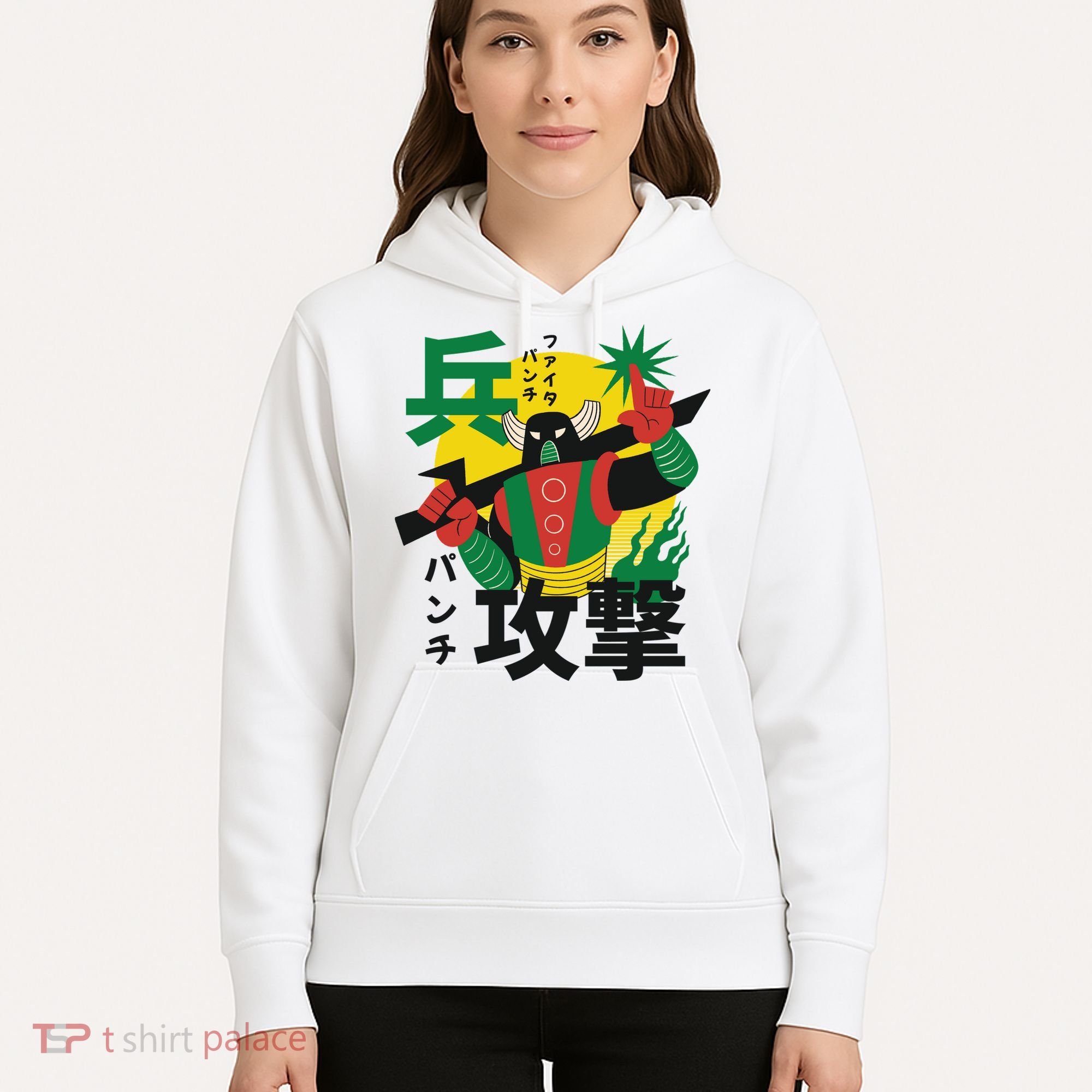 Japanese Robot Hoodie