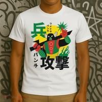 Japanese Robot T-Shirt thumb 3