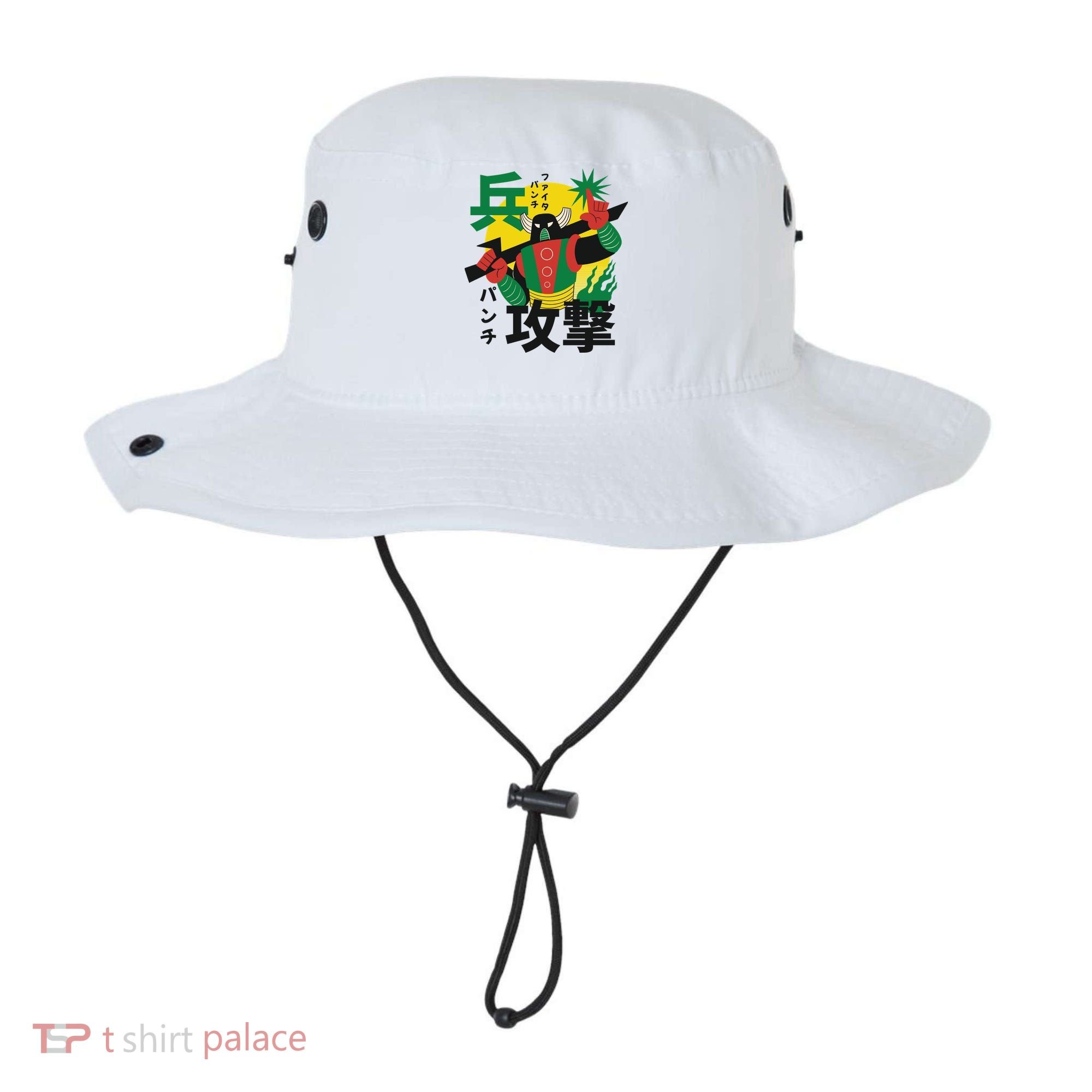 Japanese Robot Bucket Hat