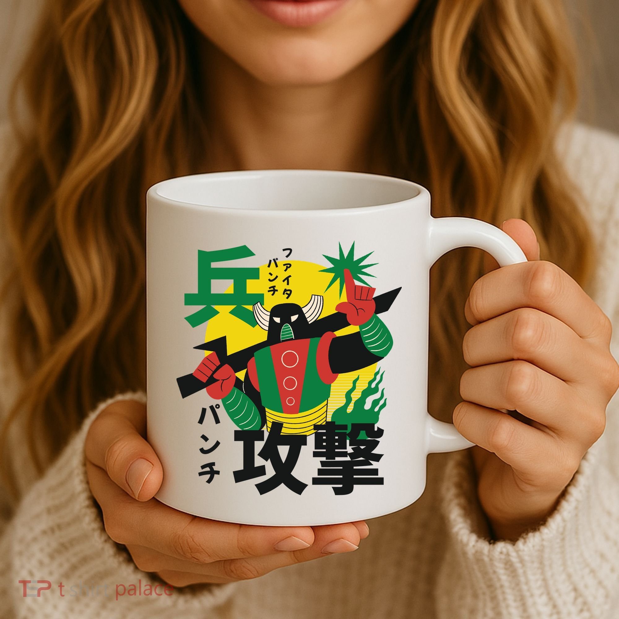 Japanese Robot Coffee Mug