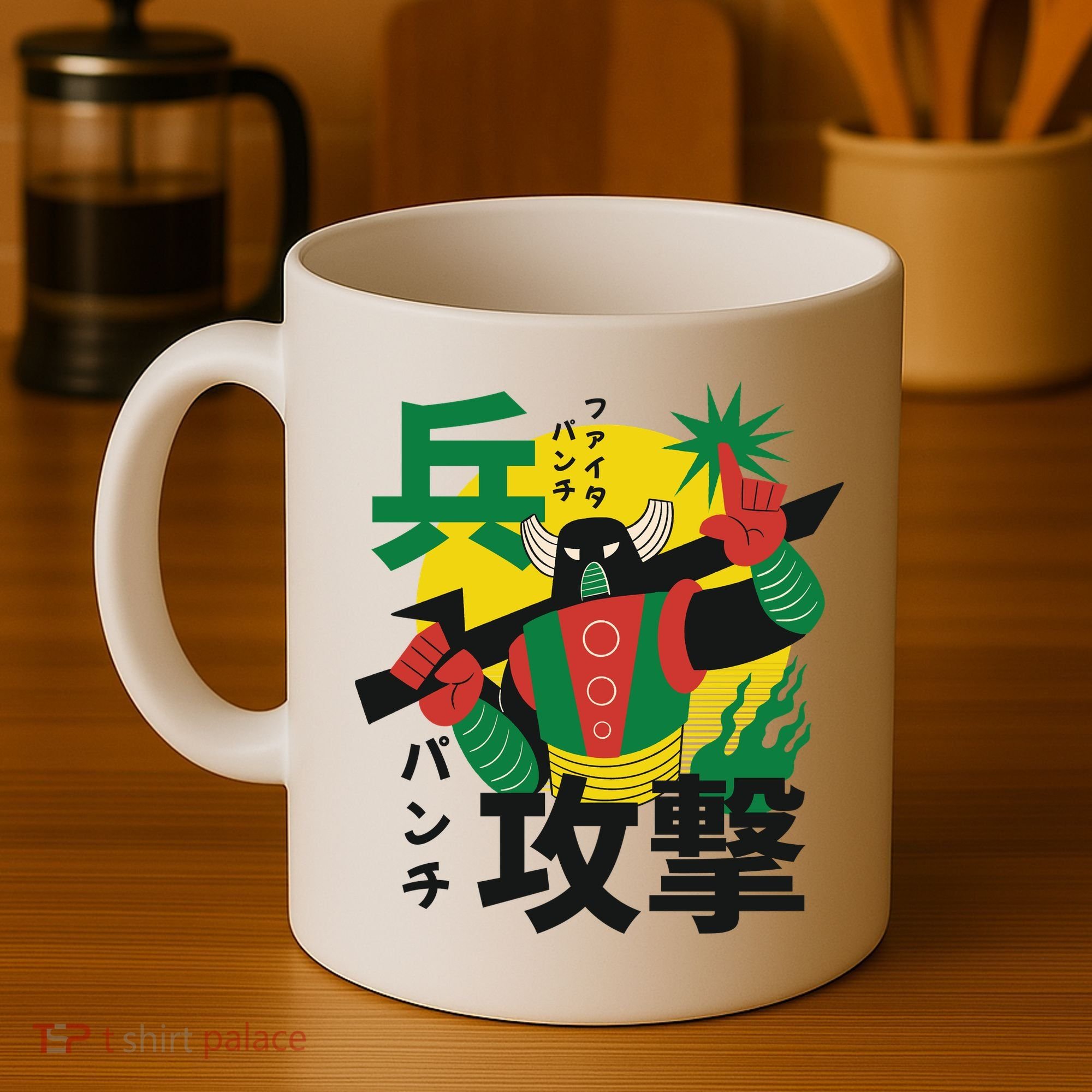 Japanese Robot Coffee Mug
