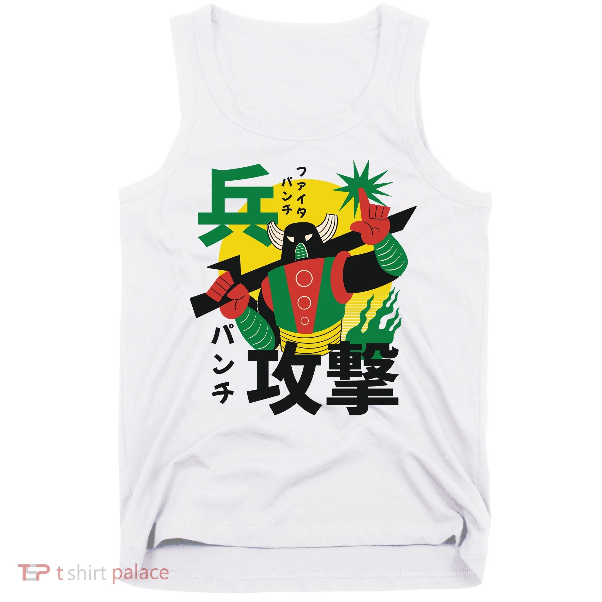 Japanese Robot Tank Top