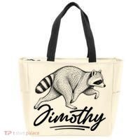 Jimothy Raccoon Tote Bag thumb 0