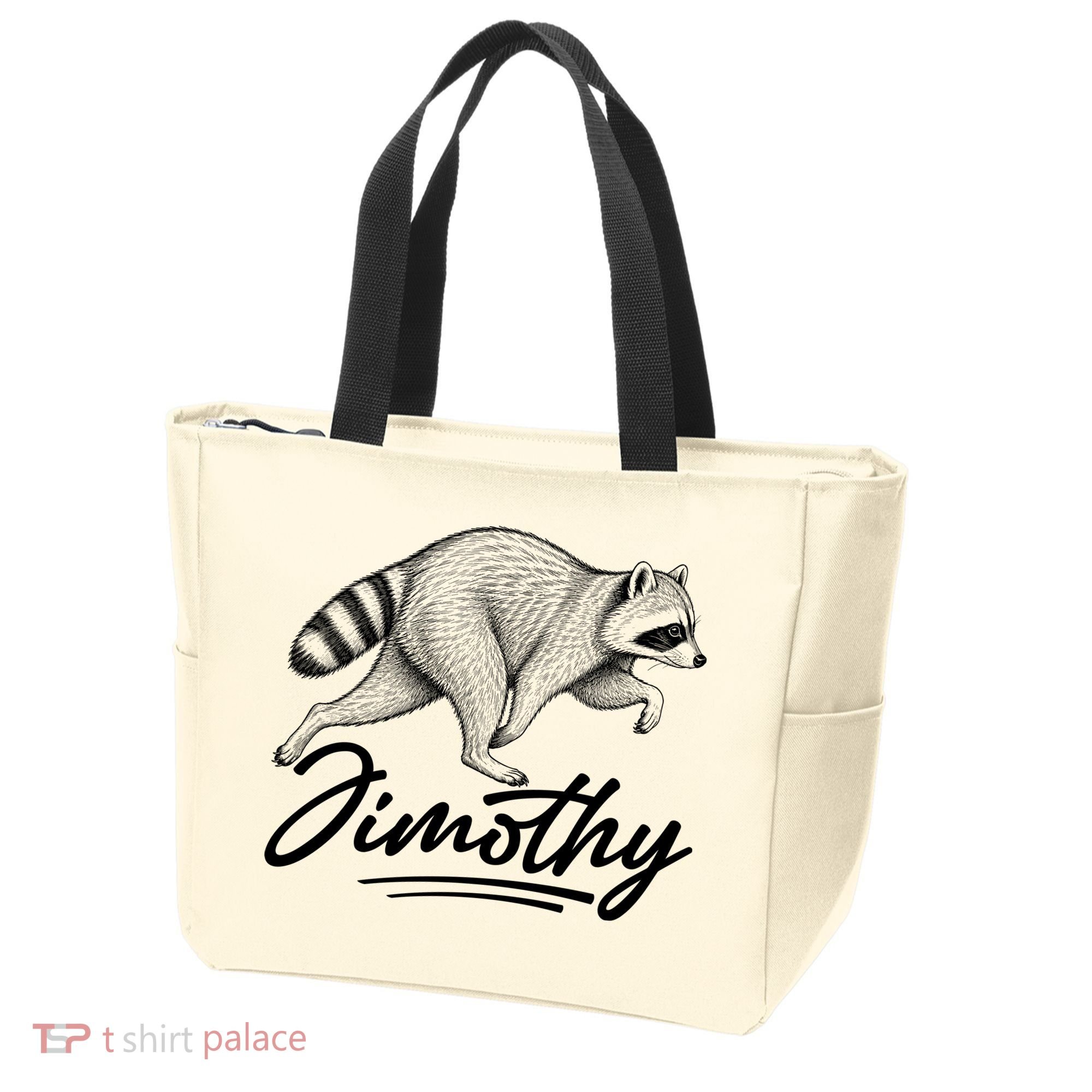 Jimothy Raccoon Tote Bag