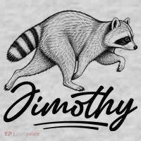 Jimothy Raccoon T-Shirt thumb 2