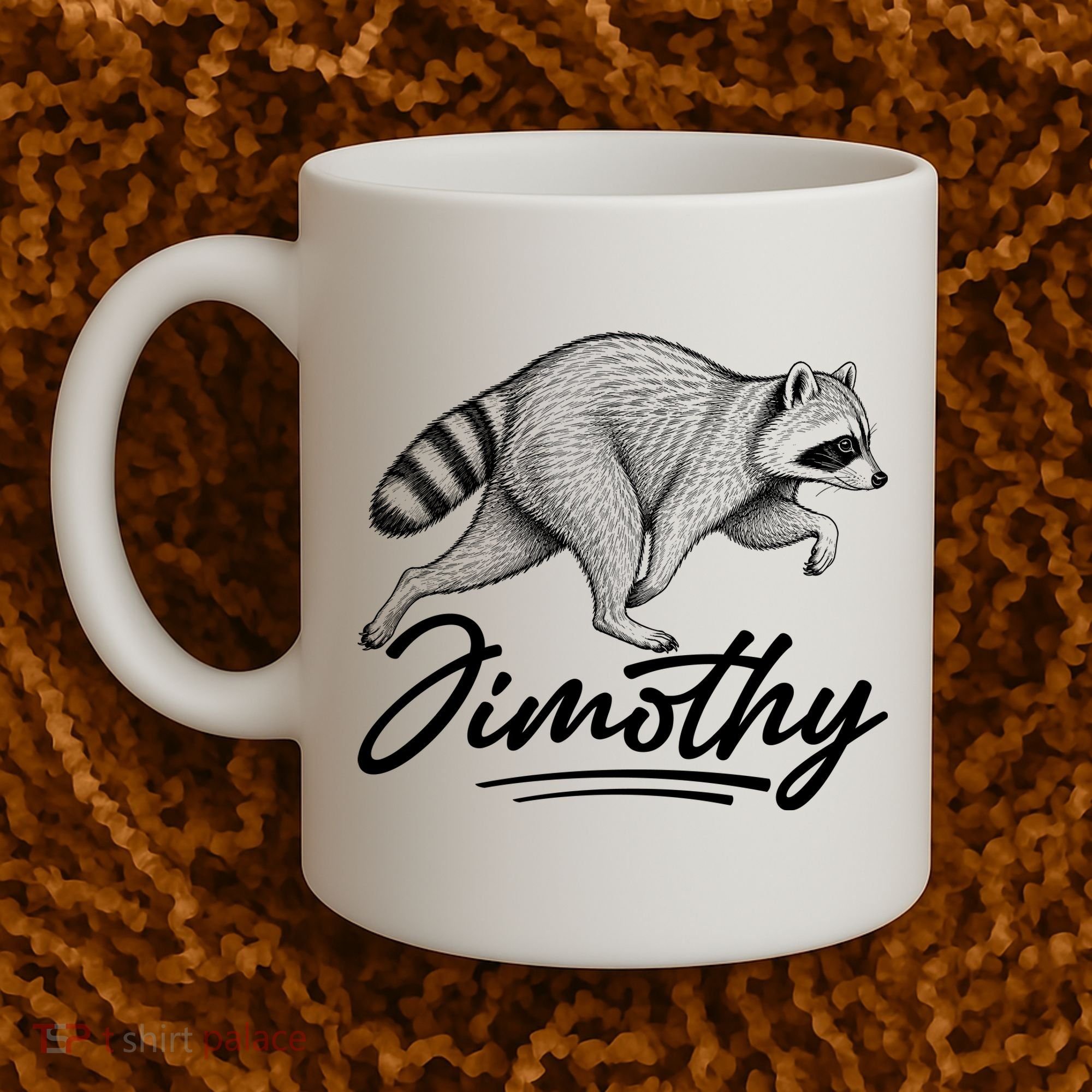Jimothy Raccoon Coffee Mug