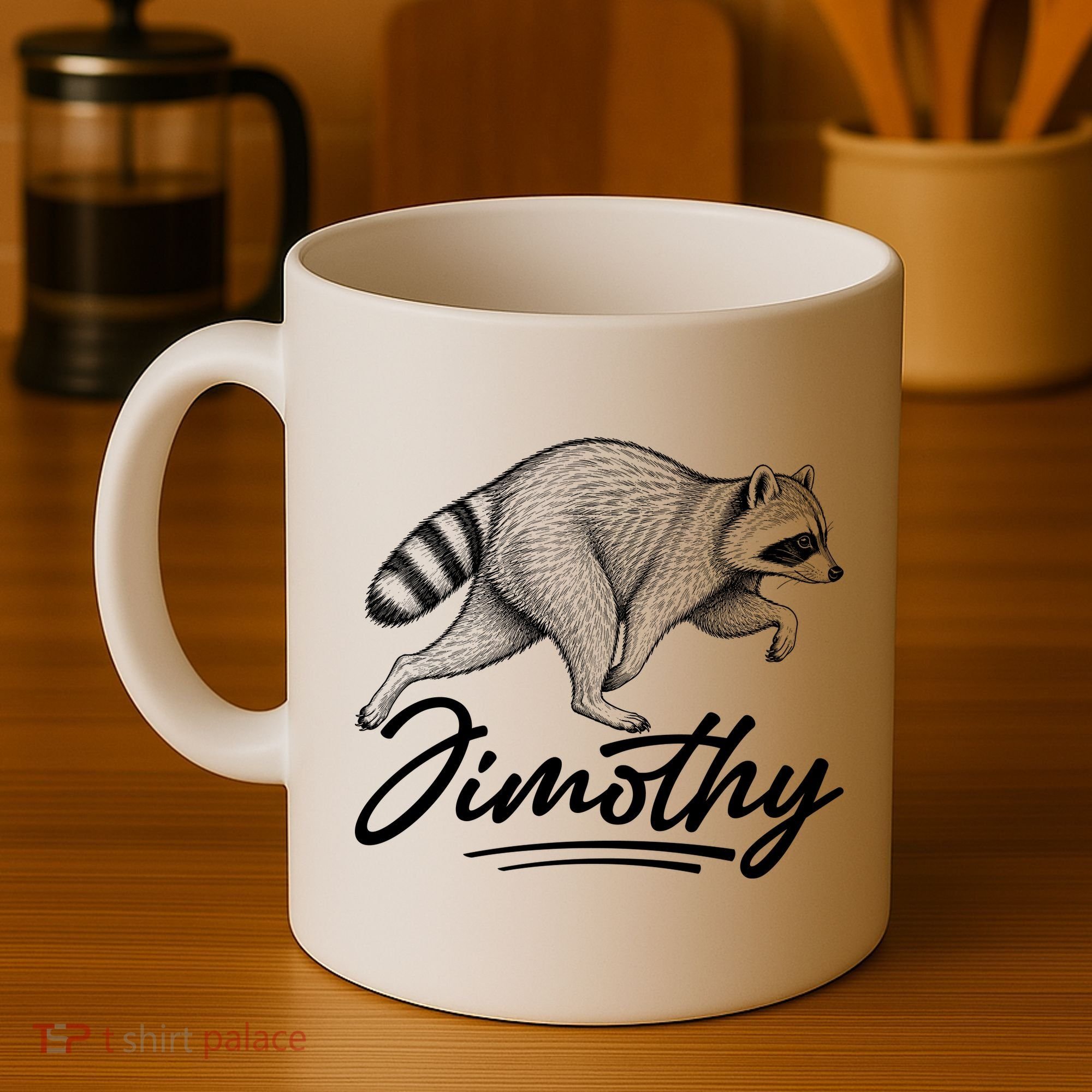 Jimothy Raccoon Coffee Mug