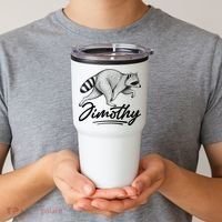 Jimothy Raccoon Tumbler thumb 2