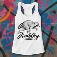 Jimothy Raccoon Women's Tank Top thumb 3