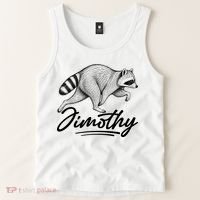 Jimothy Raccoon Tank Top thumb 2