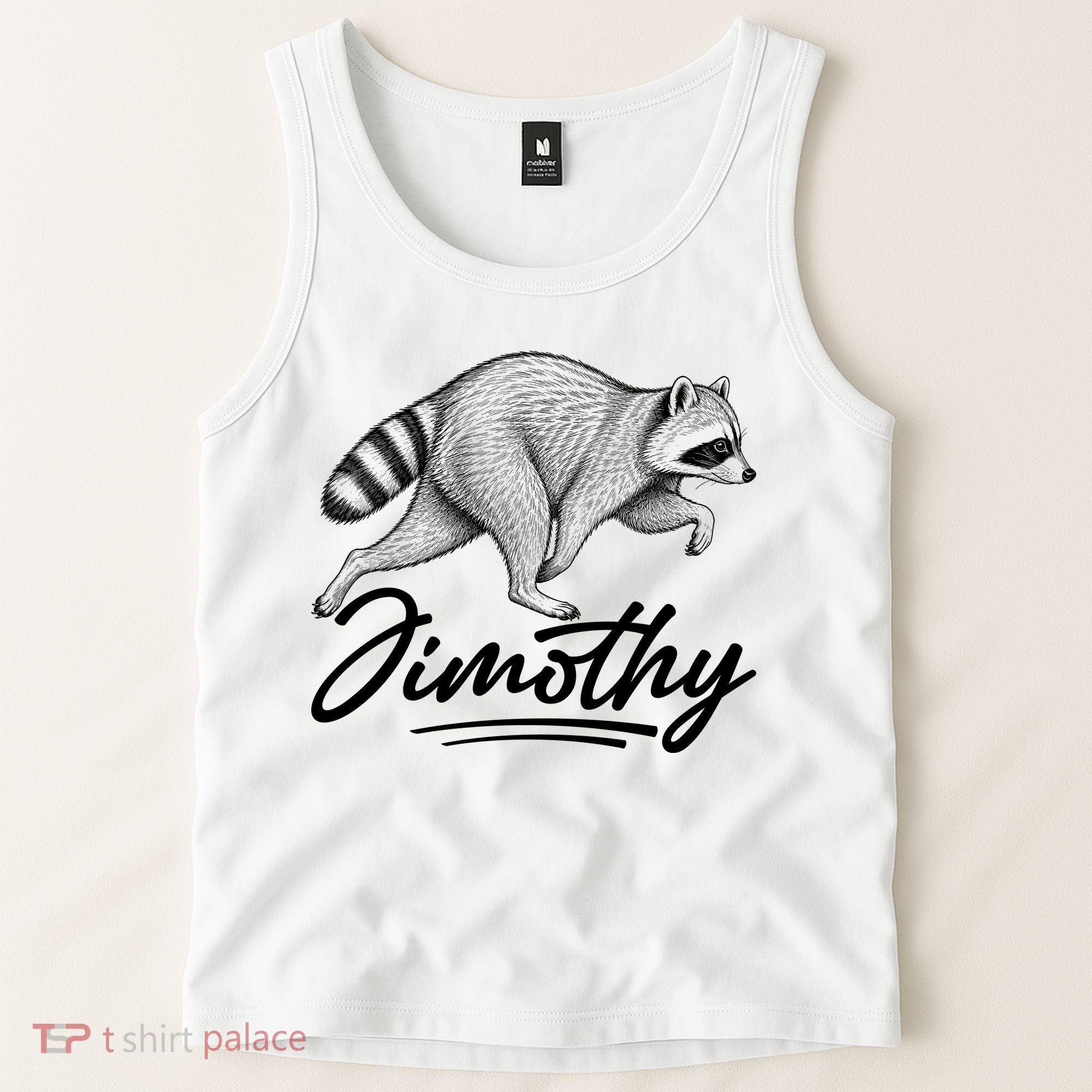 Jimothy Raccoon Tank Top