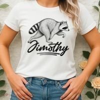 Jimothy Raccoon Women's T-Shirt thumb 2
