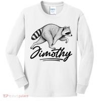 Jimothy Raccoon Kids Long Sleeve Shirt thumb 0