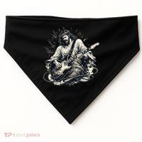 Jesus Rocks USA-Made Doggie Bandana thumb 0
