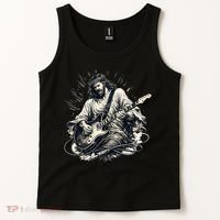 Jesus Rocks Tank Top thumb 2