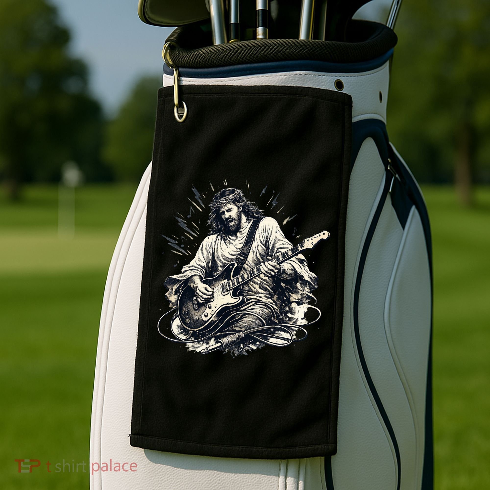 Jesus Rocks Golf Towel