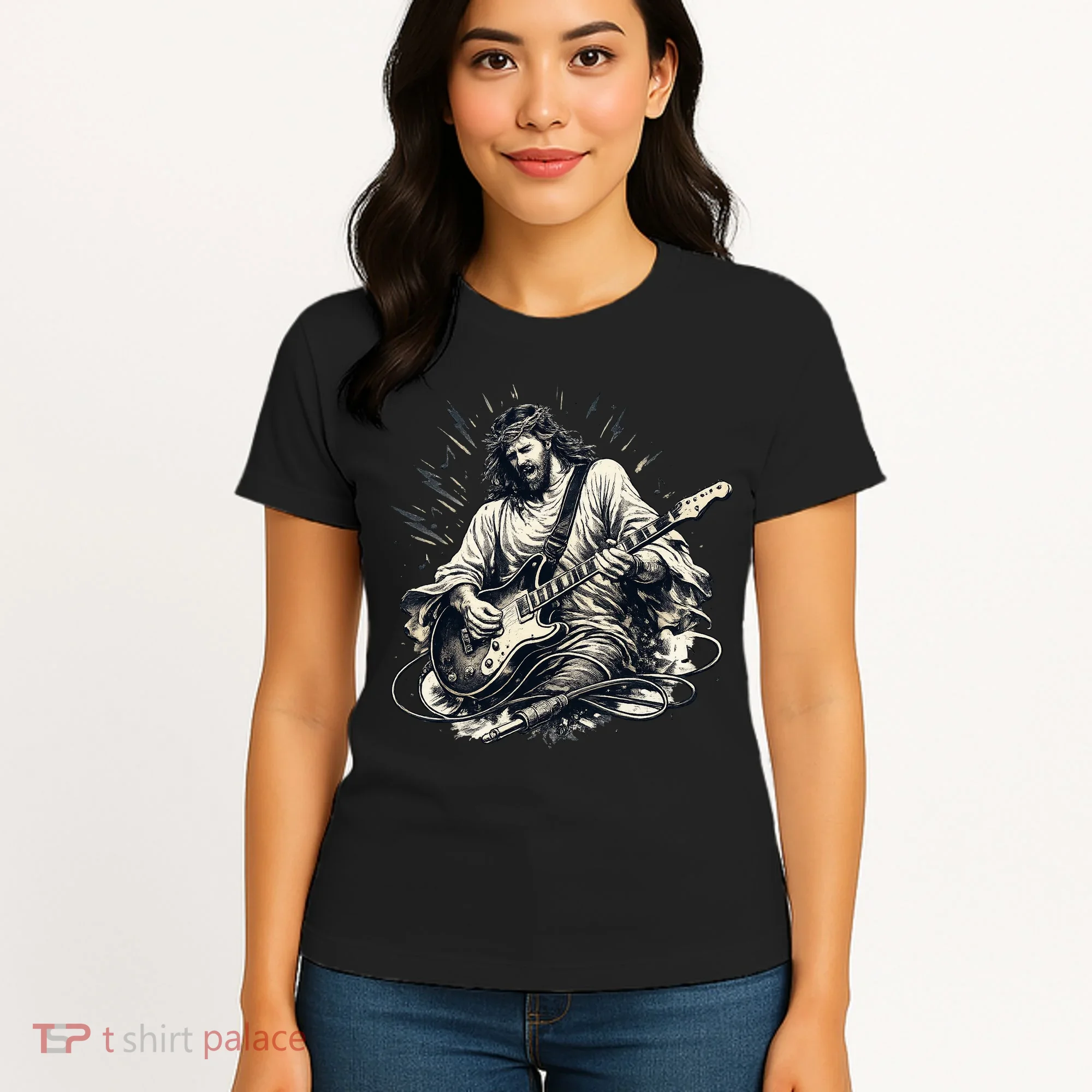Jesus Rocks Women's T-Shirt