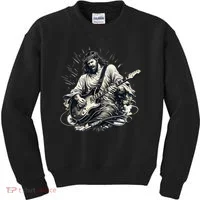 Jesus Rocks Kids Sweatshirt thumb 0