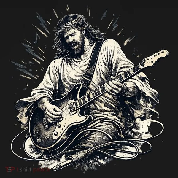 Jesus Rocks Kids Long Sleeve Shirt