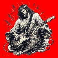 Jesus Rocks Santa Hat thumb 1