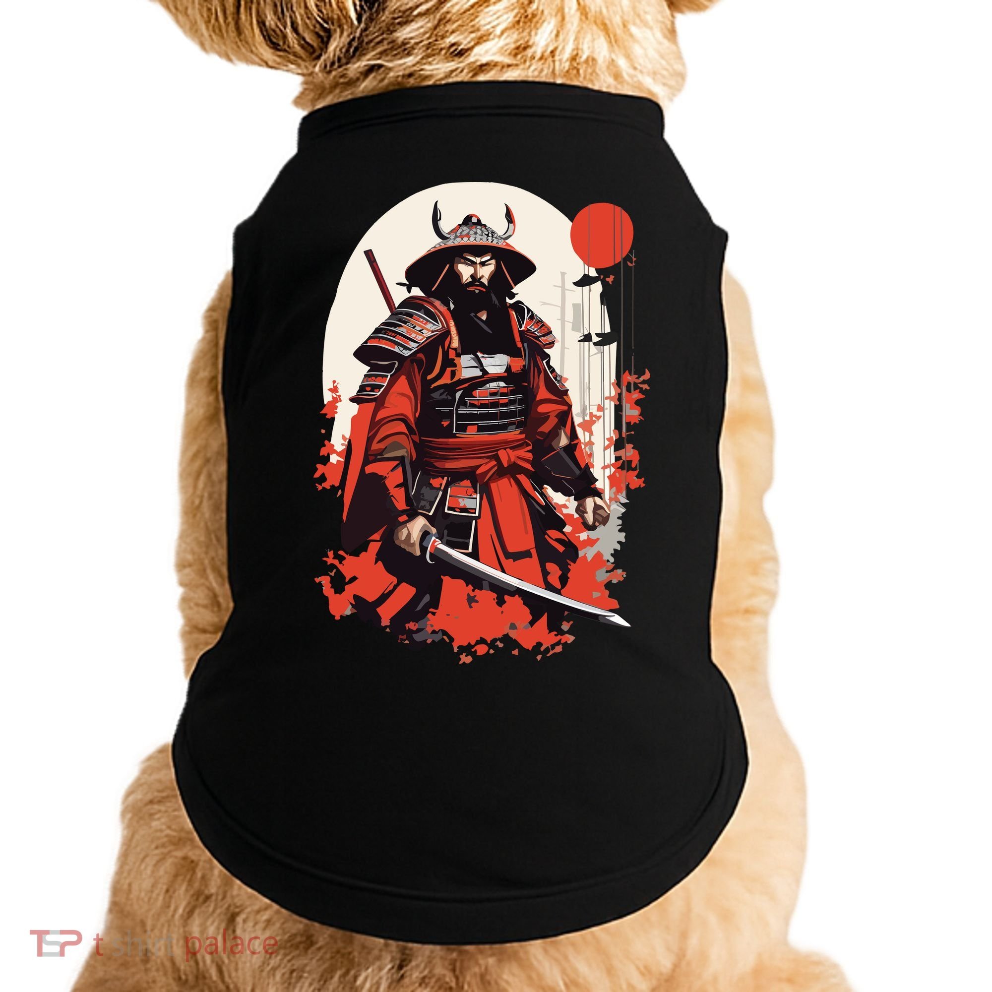 Japanese Ronin Doggie Tank