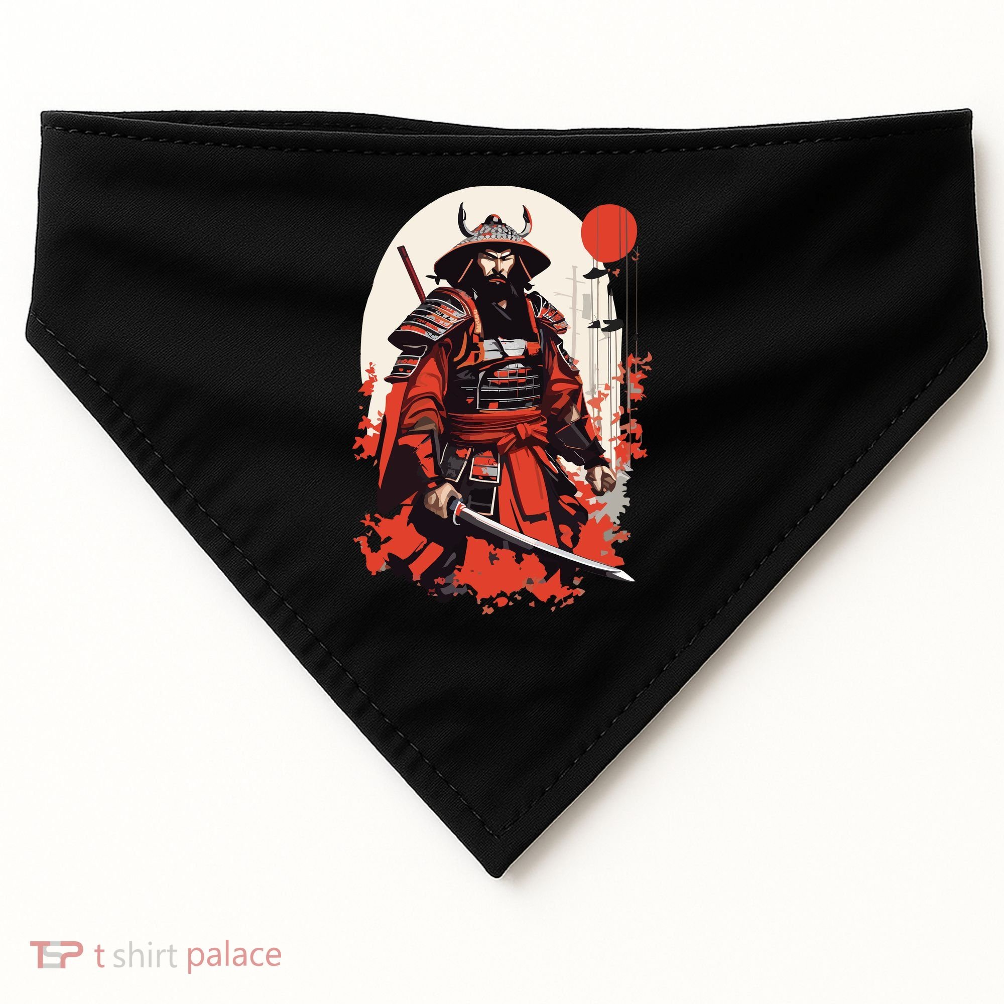 Japanese Ronin USA-Made Doggie Bandana