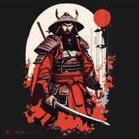 Japanese Ronin Button thumb 1