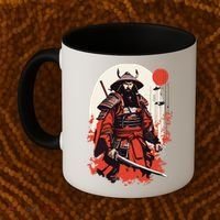 Japanese Ronin Coffee Mug thumb 2