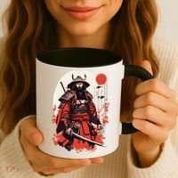 Japanese Ronin Coffee Mug thumb 3