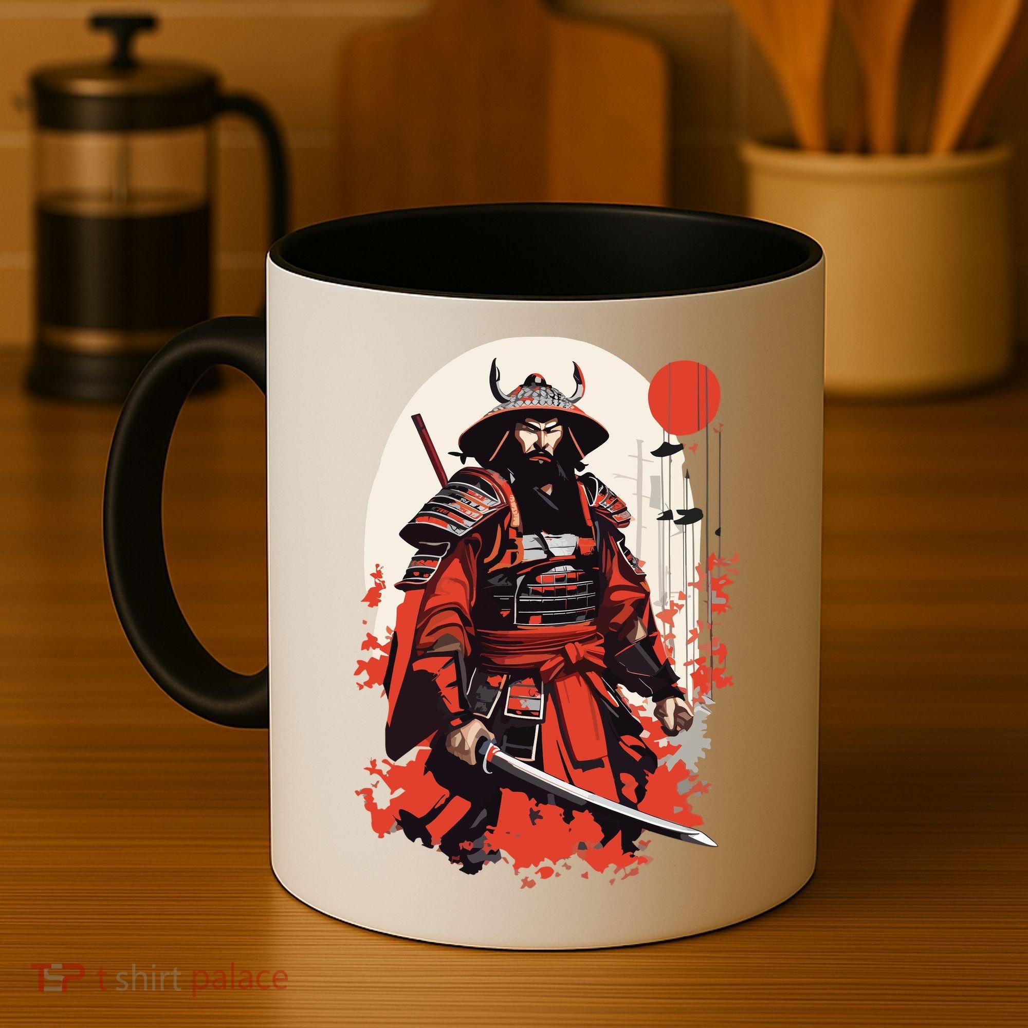 Japanese Ronin Coffee Mug