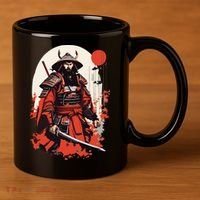 Japanese Ronin 11oz C Handle Ceramic Mug thumb 3