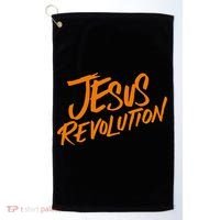 Jesus Revolution Golf Towel thumb 0