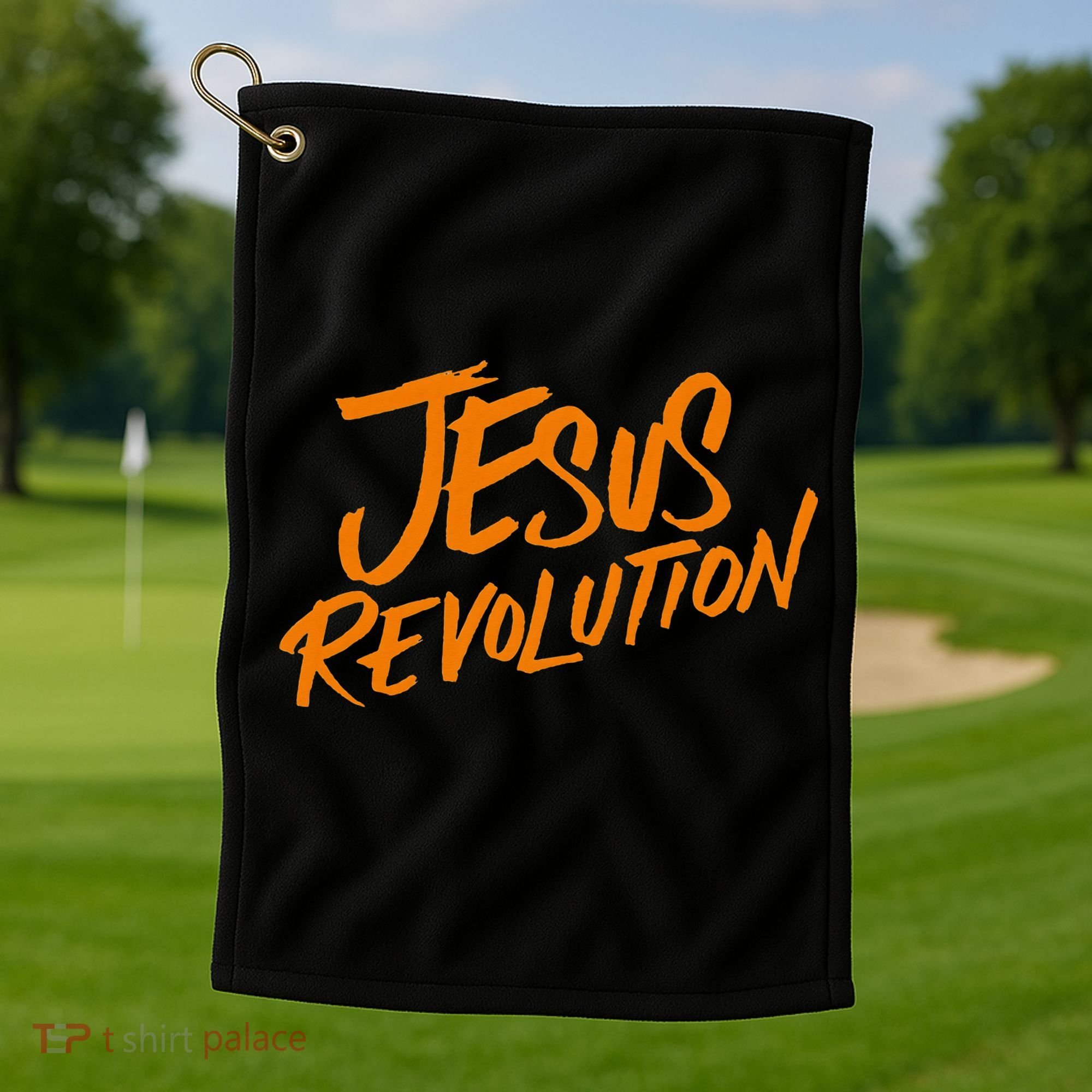 Jesus Revolution Golf Towel