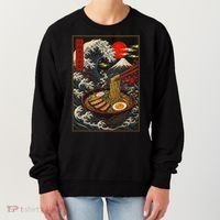 Japanese Ramen Kawaii Anime Women's Sweatshirt thumb 0