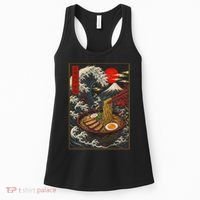 Japanese Ramen Kawaii Anime Women's Tank Top thumb 0