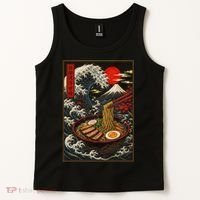Japanese Ramen Kawaii Anime Tank Top thumb 2