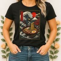 Japanese Ramen Kawaii Anime Women's T-Shirt thumb 2