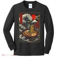 Japanese Ramen Kawaii Anime Kids Long Sleeve Shirt thumb 0
