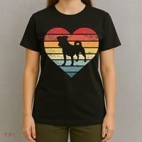 Jack Russell Lover Owner Gifts Retro Sunset Dog Mom Dad T-Shirt thumb 4