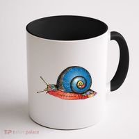 Just Really Like Snails Snail Lover Great Gift Coffee Mug thumb 1